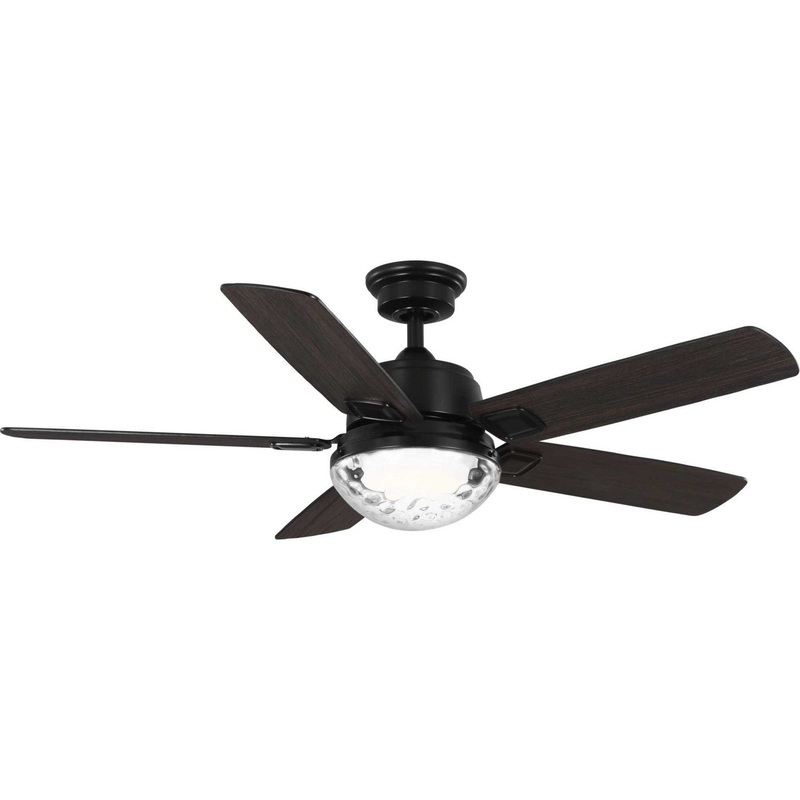 Tompkins 52"Ceiling Fan in Matte Black