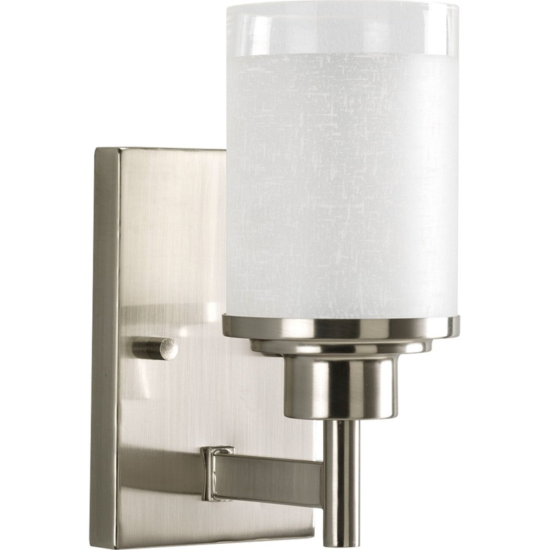 Alexa One Light Bath in Brushed Nickel