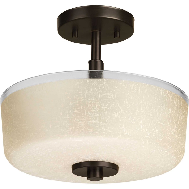 Alexa Two Light Close-to-Ceiling in Antique Bronze