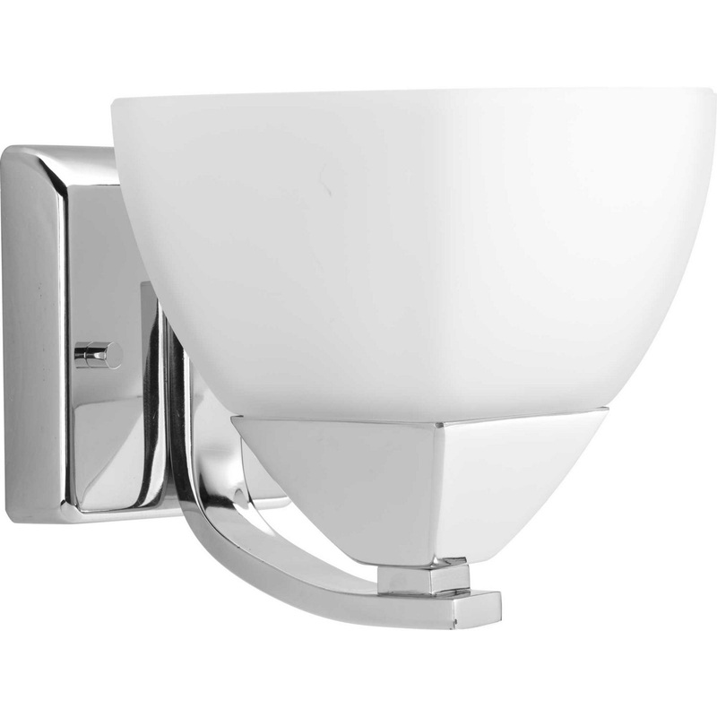 Appeal One Light Bath Bracket in Polished Chrome