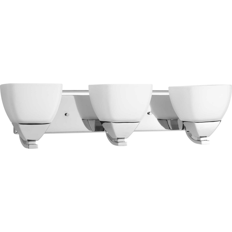 Appeal Three Light Bath Bracket in Polished Chrome