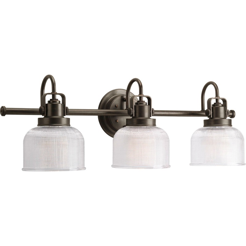 Archie Three Light Bath Bracket in Venetian Bronze