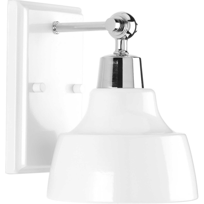 Bramlett One Light Bath in Polished Chrome