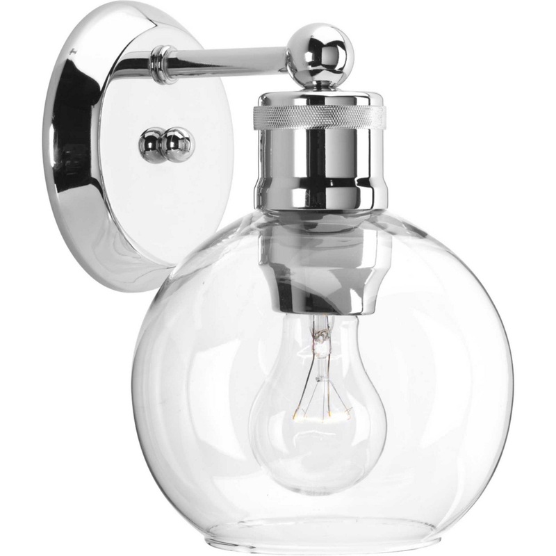 Hansford One Light Bath in Polished Nickel