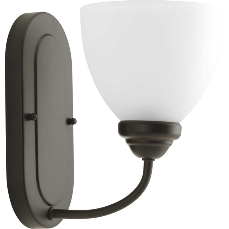 Heart One Light Bath Bracket in Antique Bronze