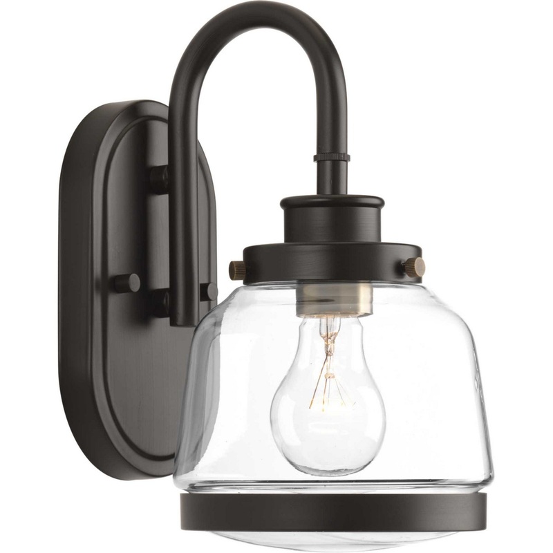 Judson One Light Bath in Antique Bronze