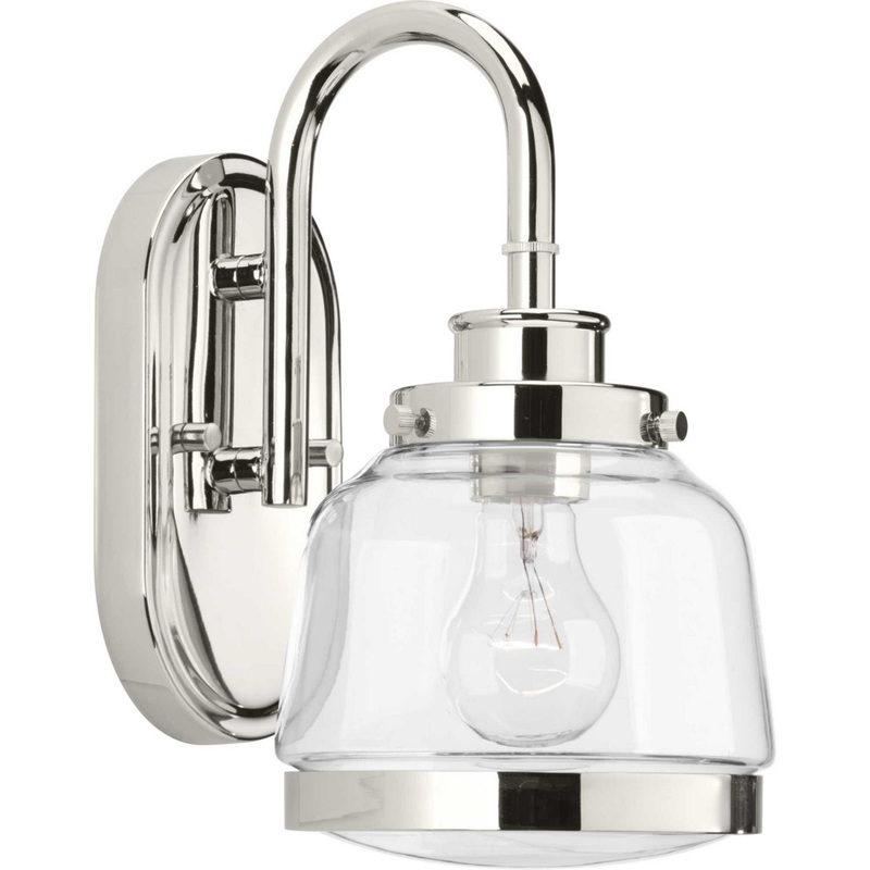 Judson One Light Bath in Polished Nickel