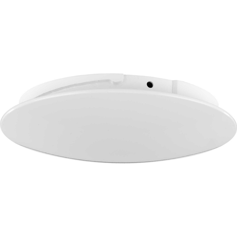 Trevina Ii Blank Off Plate in Satin White