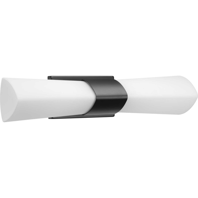 Zura Two Light Bath in Black