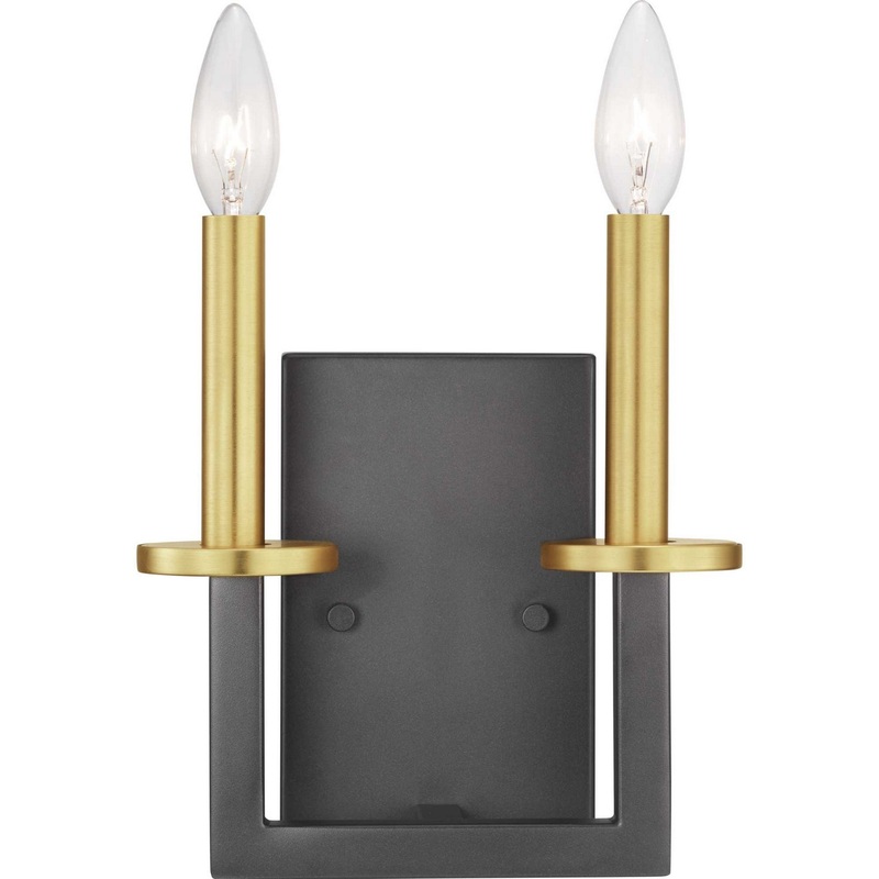 Blakely Two Light Wall Bracket in Graphite