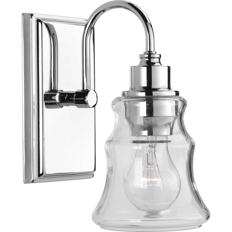 Litchfield One Light Bath in Polished Chrome