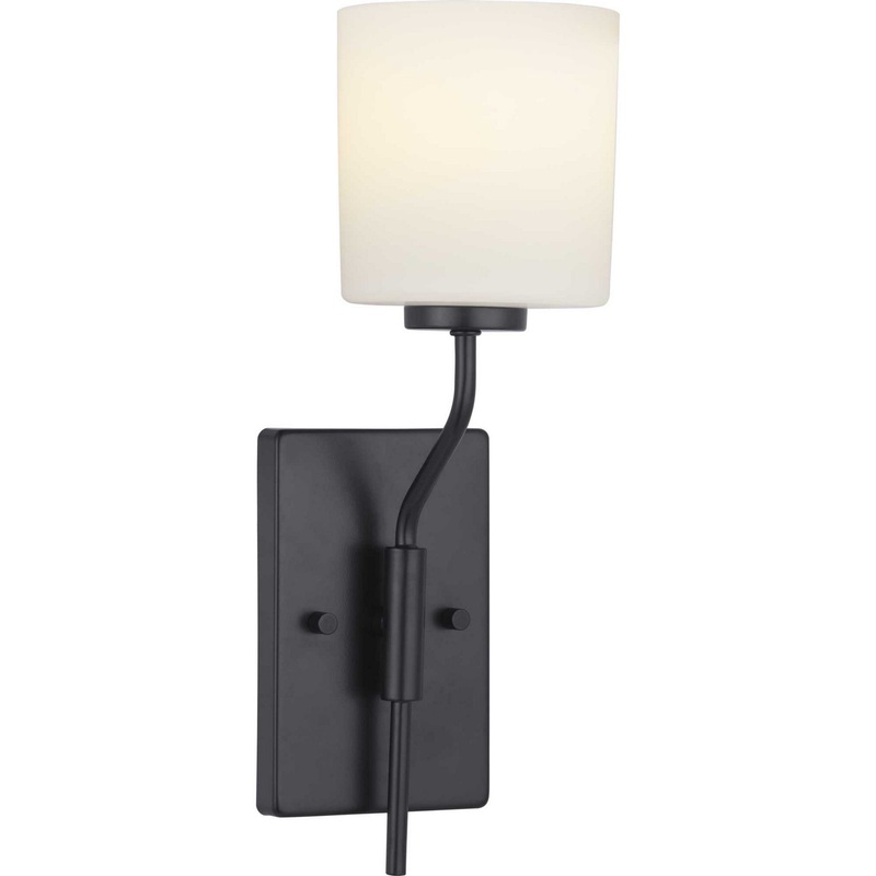 Tobin One Light Wall Bracket in Black
