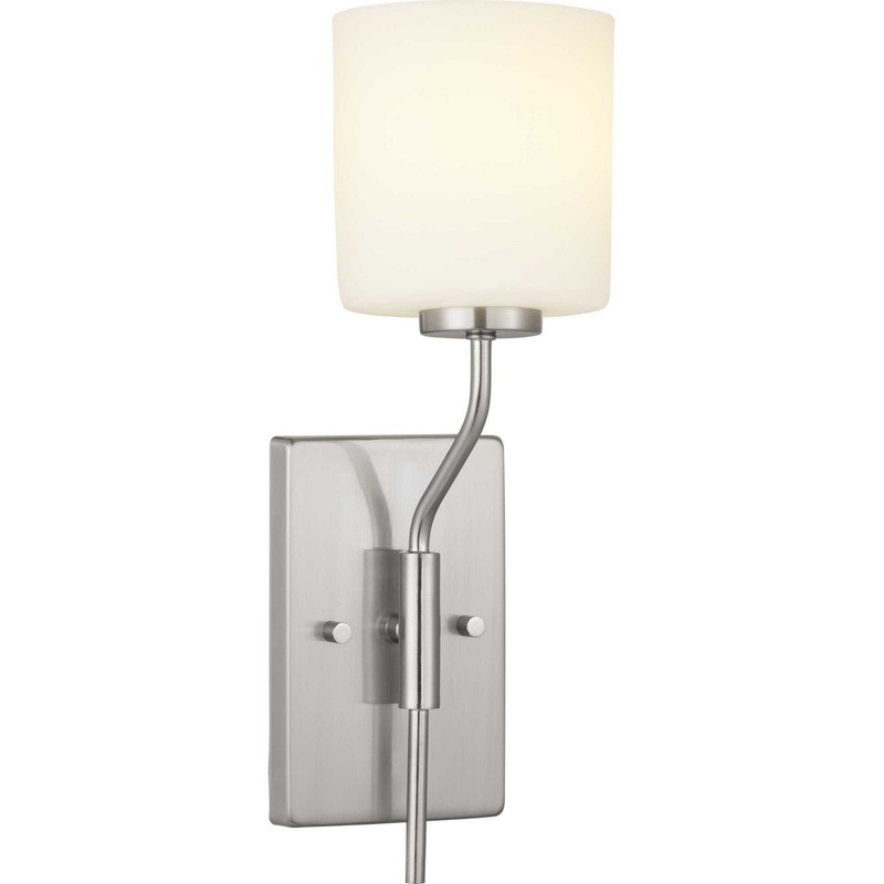 Tobin One Light Wall Bracket in Brushed Nickel