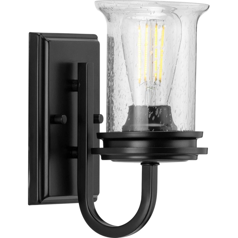 Winslett One Light Bath in Black