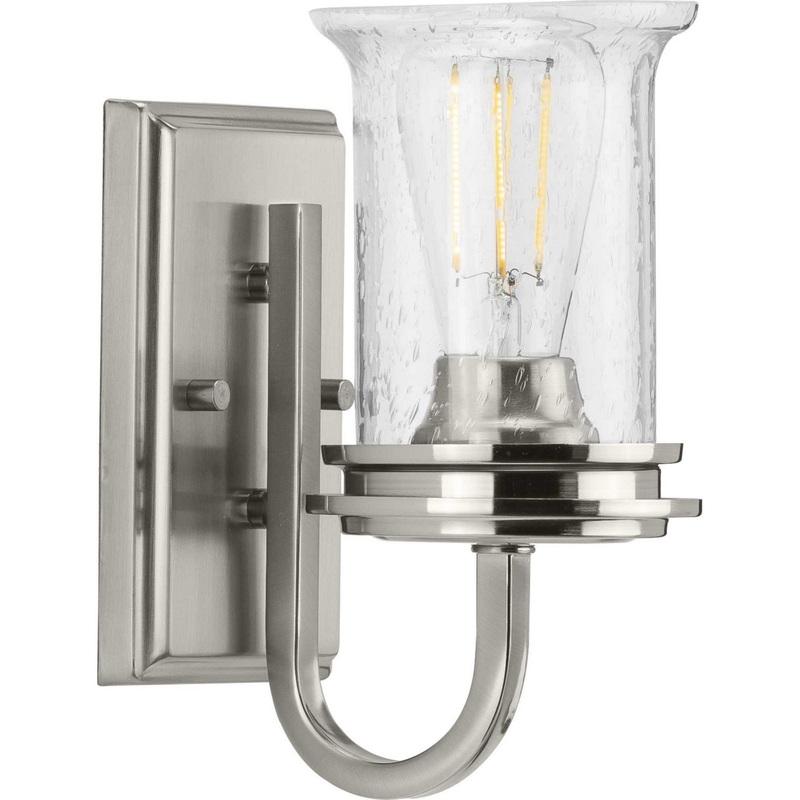 Winslett One Light Bath in Brushed Nickel