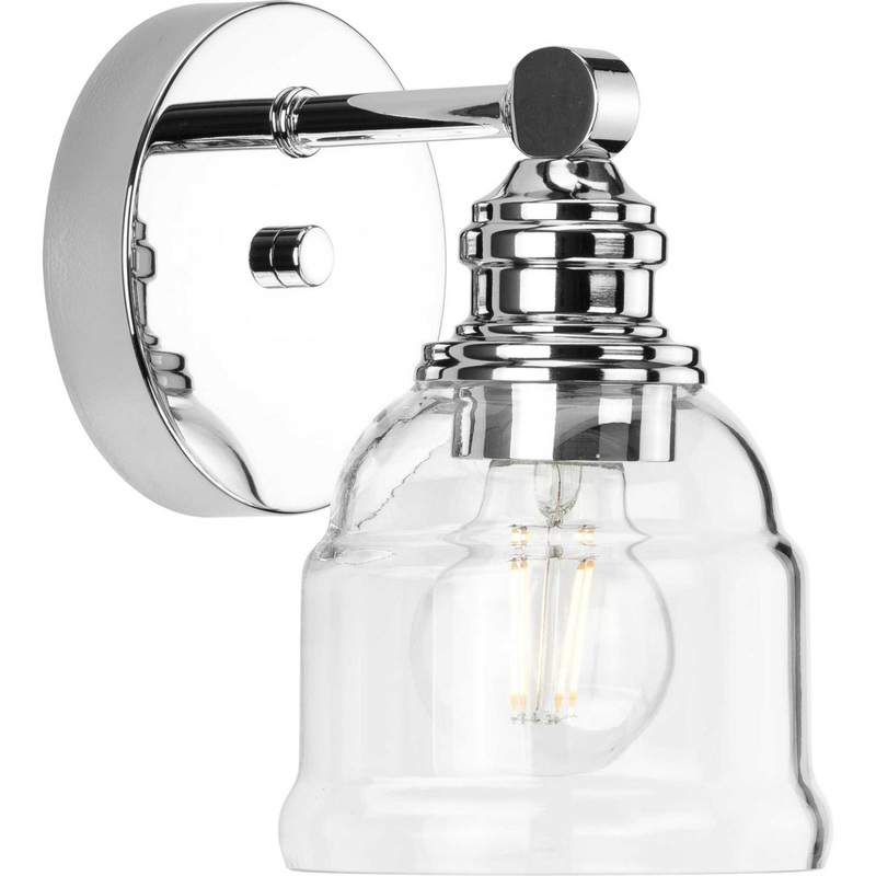 Ambrose One Light Bath Vanity in Polished Chrome