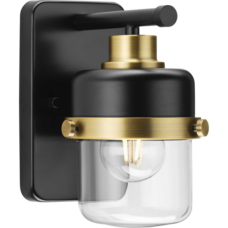 Beckner One Light Bath in Matte Black