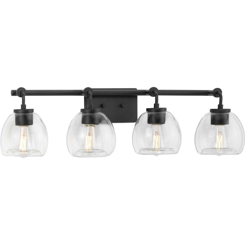 Caisson Four Light Bath Bracket in Graphite
