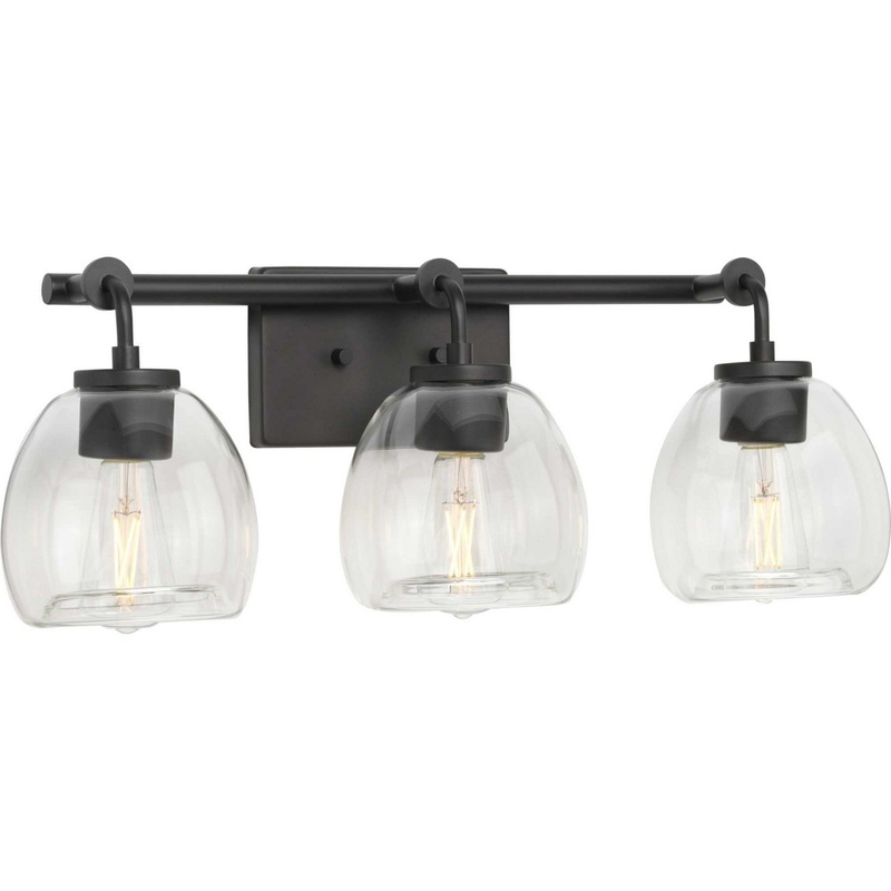 Caisson Three Light Bath Bracket in Graphite