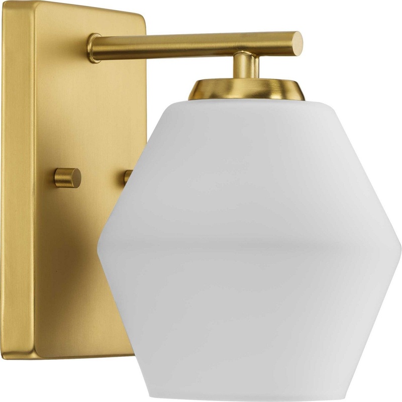 Copeland One Light Bath and Vanity Light in Brushed Gold