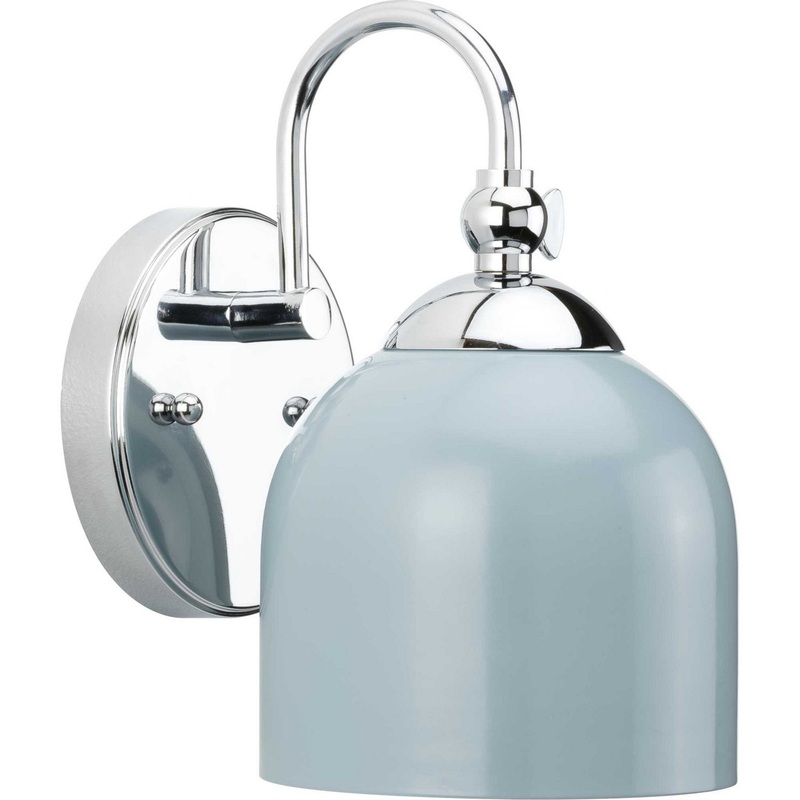 Dalton One Light Bath Vanity in Polished Chrome