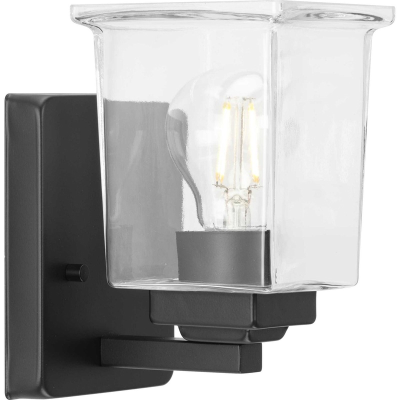 Gilmour One Light Bath Vanity in Matte Black