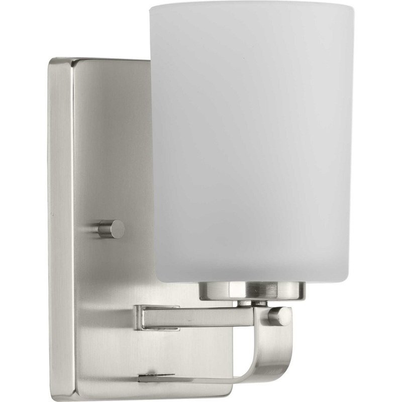 League One Light Bath Bracket in Brushed Nickel