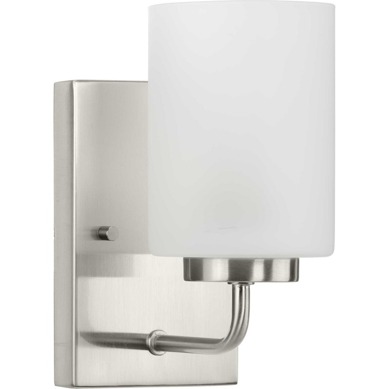 Merry One Light Bath Bracket in Brushed Nickel
