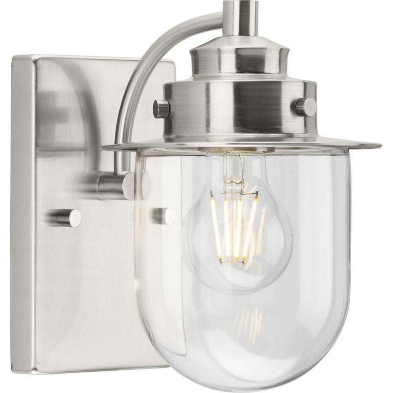 Northlake One Light Bath in Brushed Nickel