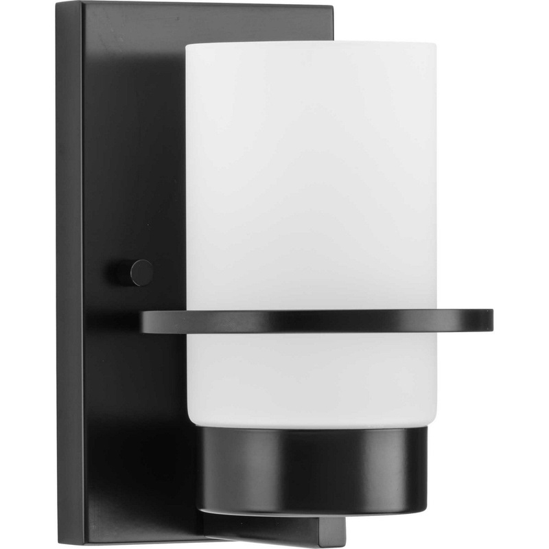 Reiss One Light Vanity in Matte Black