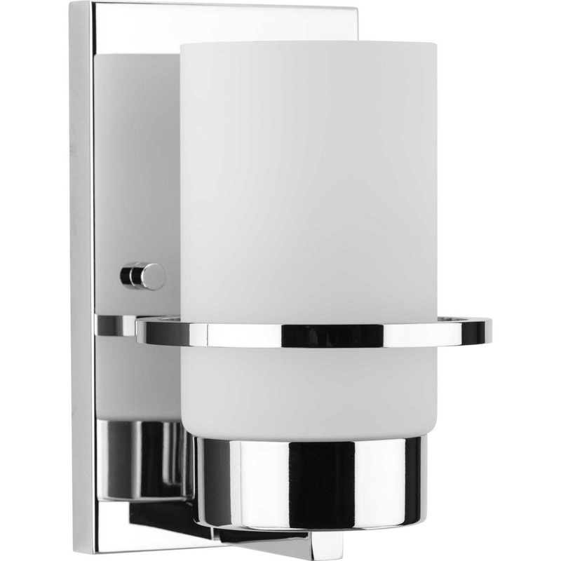 Reiss One Light Vanity in Polished Chrome