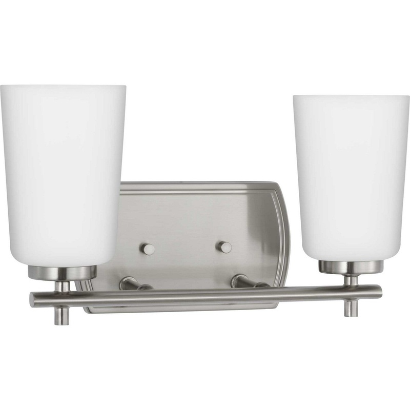 Adley Two Light Bath in Brushed Nickel