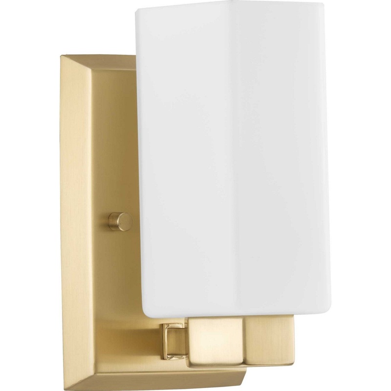 Estrada One Light Bath & Vanity Light in Brushed Gold