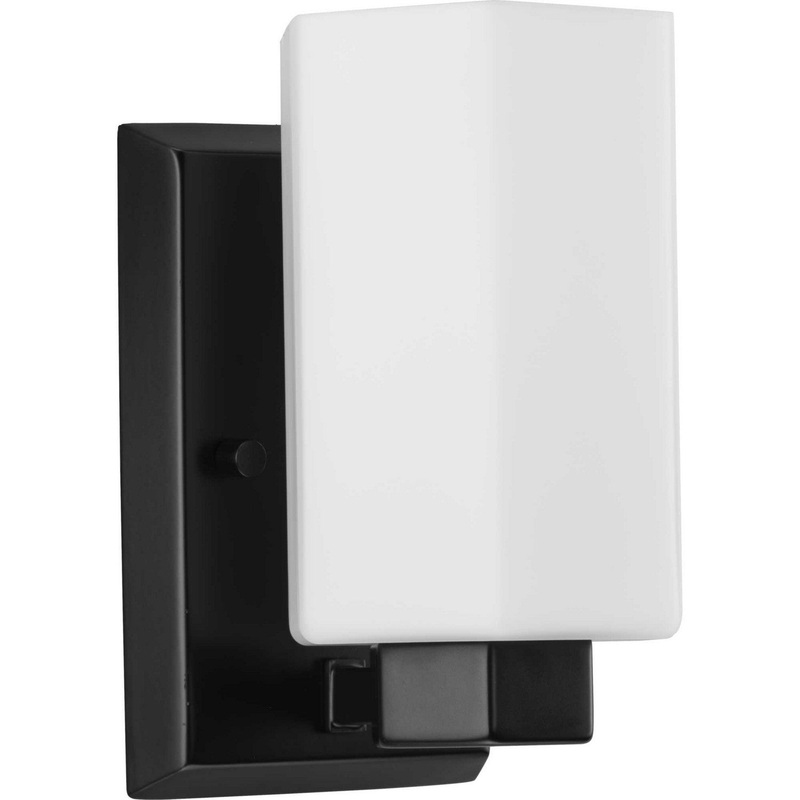 Estrada One Light Bath & Vanity Light in Matte Black