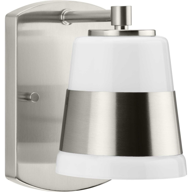 Haven One Light Bath in Brushed Nickel