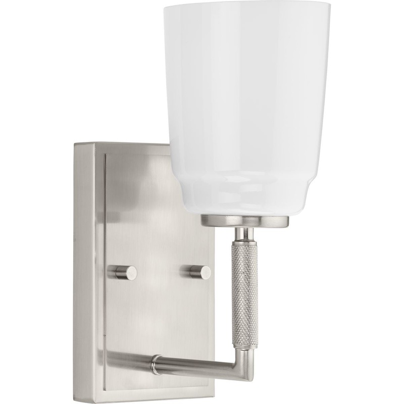 Spenser One Light Bath in Brushed Nickel