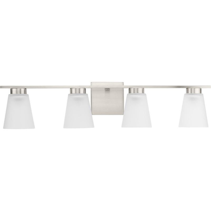 Tanner Four Light Bath in Brushed Nickel