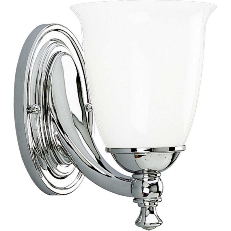 Victorian One Light Bath in Polished Chrome