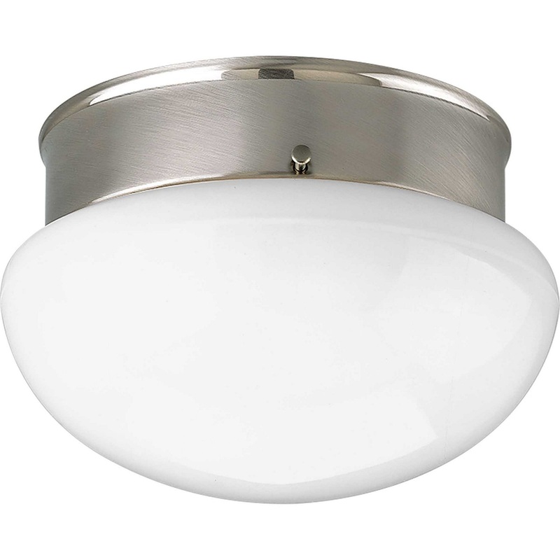 Fitter Led LED Flush Mount in Brushed Nickel