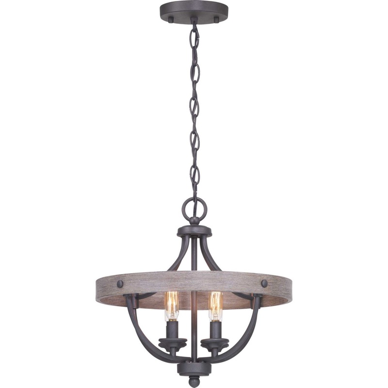 Gulliver Four Light Semi-Flush Convertible in Graphite