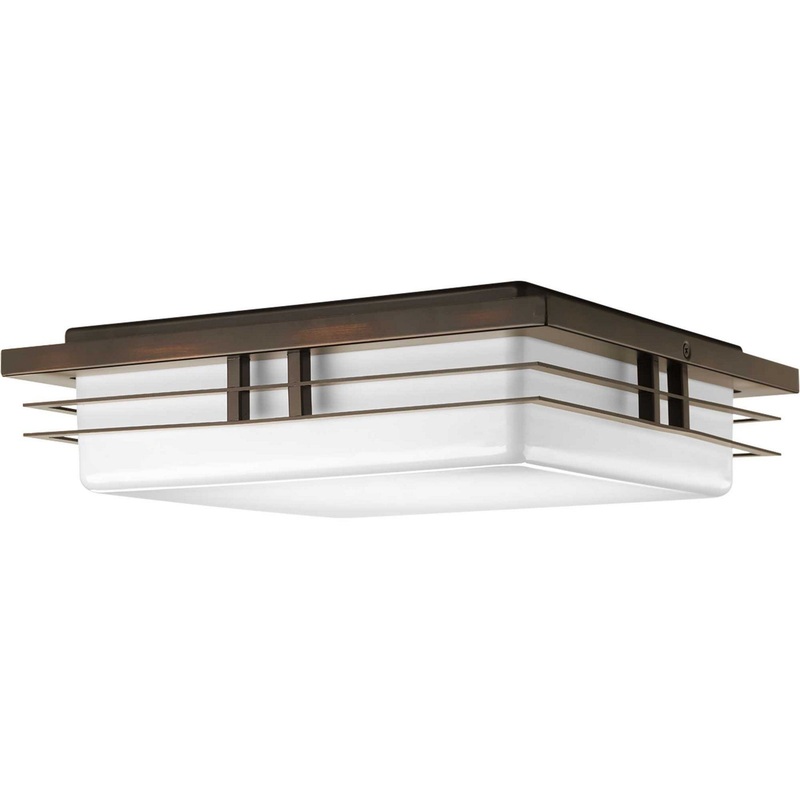 Helm Led LED Ceiling/Wall Mount in Antique Bronze