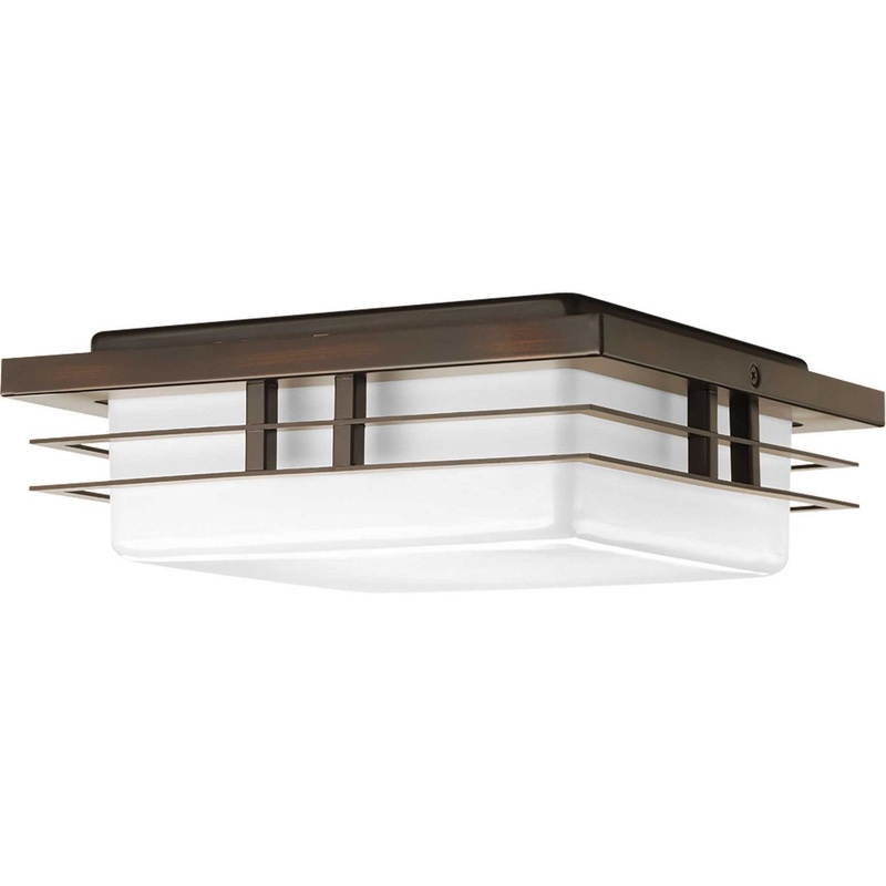 Helm Led LED Wall/Ceiling Mount in Antique Bronze