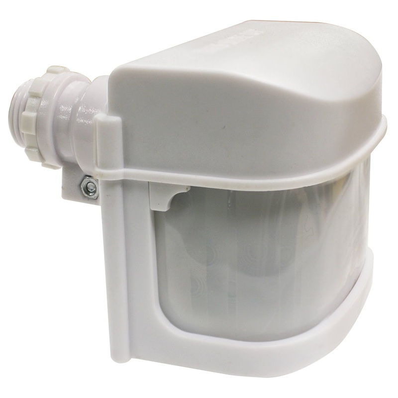 Pir Motion Sensor Short Arm in White
