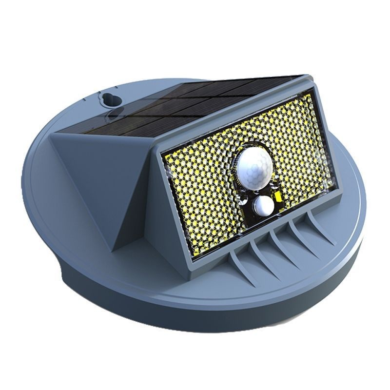 Solar Wall/Step Ligth With Sensor in Grey