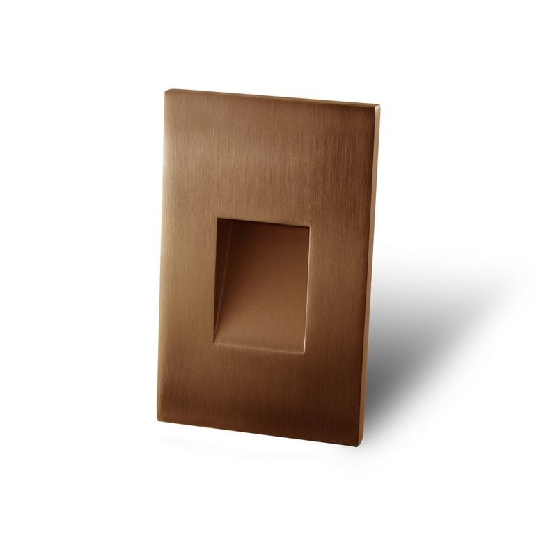 Vertical Recessed Trim in Antique Bronze