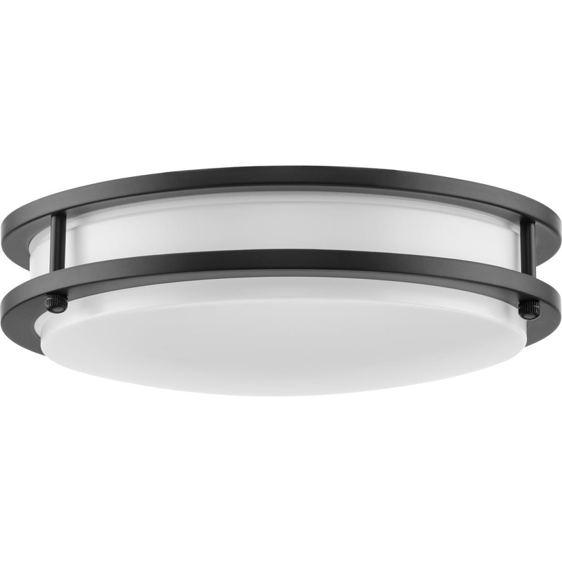 Abide LED LED Flush Mount in Matte Black