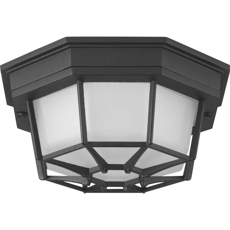 Milford LED LED Flush Mount in Textured Black
