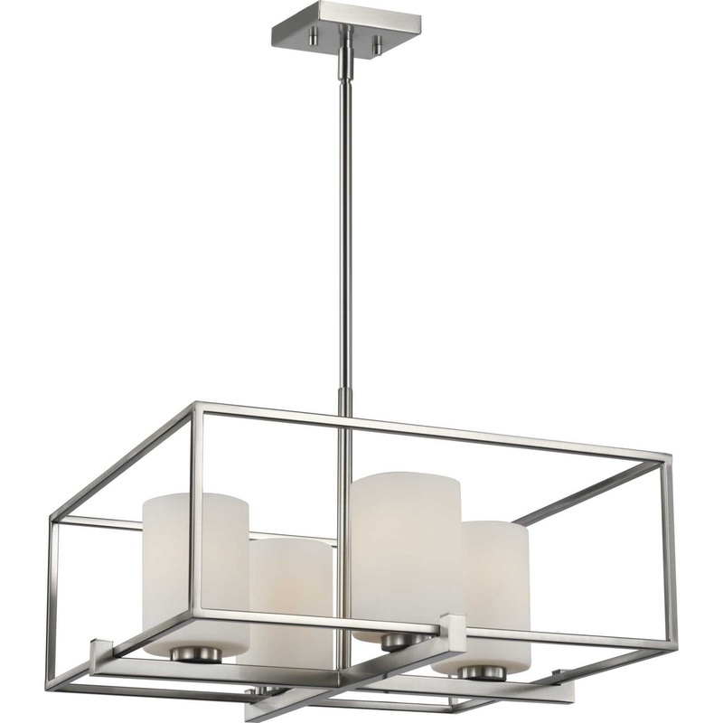 Chadwick Four Light Chandelier in Brushed Nickel
