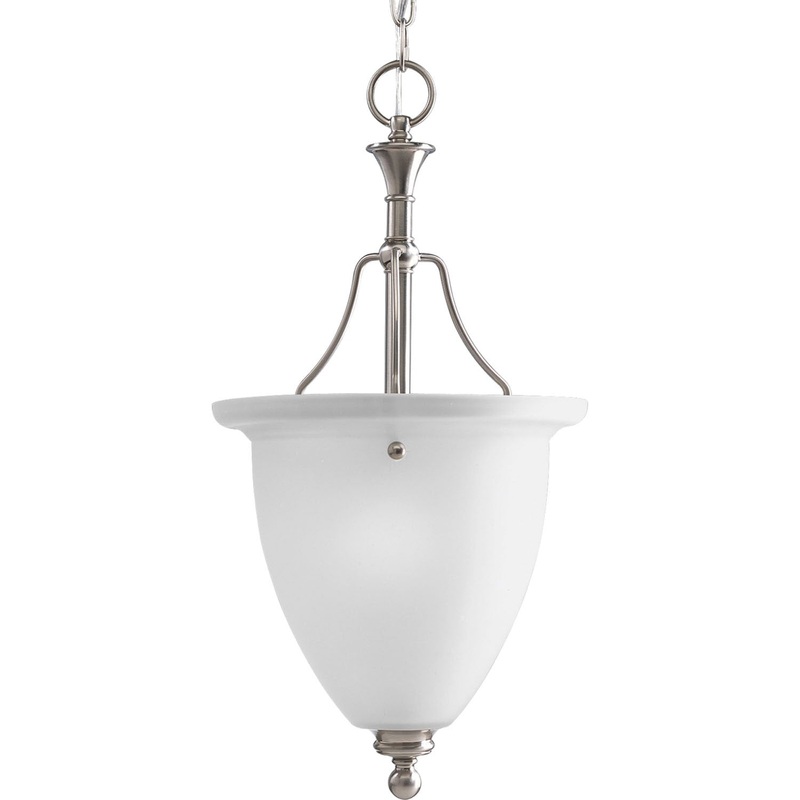 Madison One Light Pendant in Brushed Nickel
