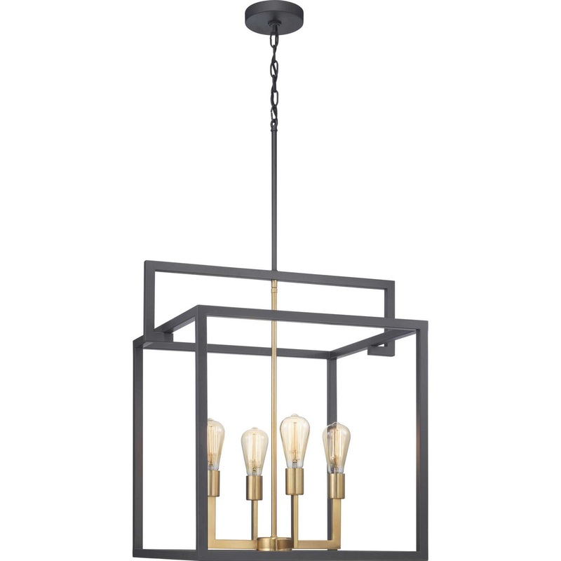 Blakely Four Light Pendant in Graphite